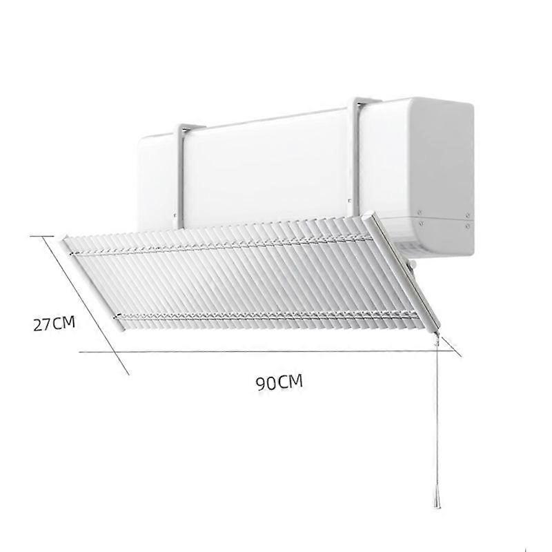 Direkter Windabweiser Aus Aluminium Für Die Windschutzscheibe, Lamellenlüftungsgitter, Schützt Vor Zugluft, Autozubehör, Standardmodell