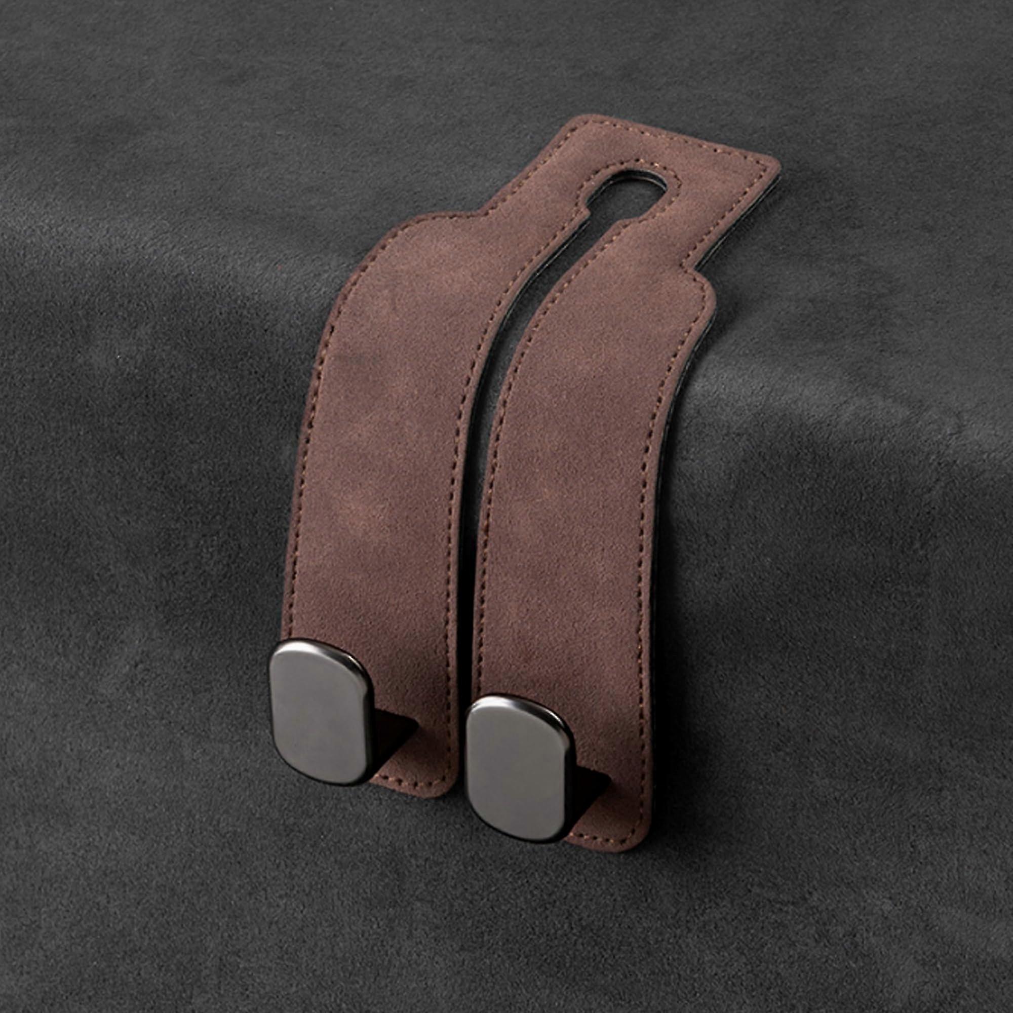 2-in-1 Universal-autositz-kopfhaken, Doppelclips Für Handtasche, Rucksack Und Hängeaufbewahrung, Rücksitz-organizer-zubehör