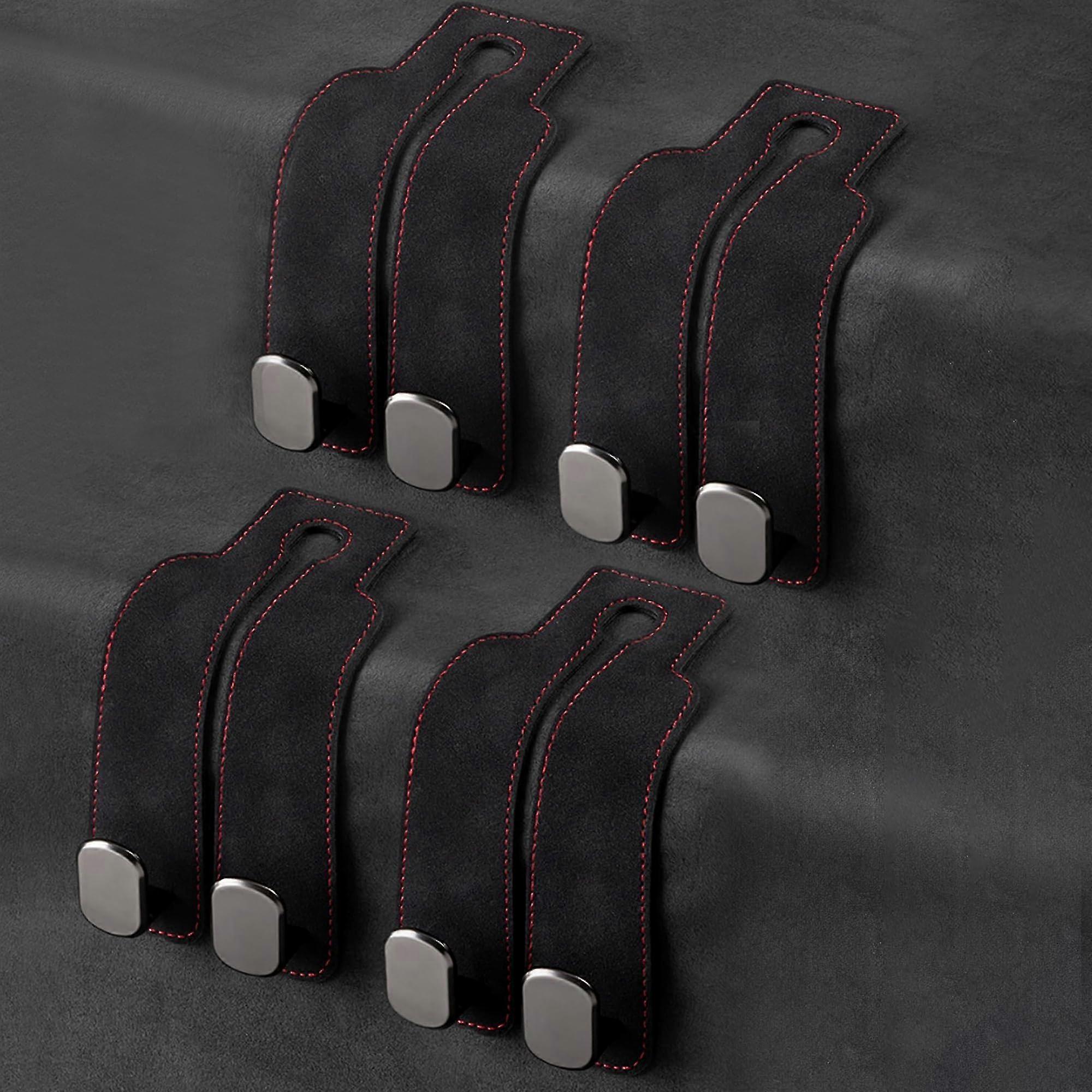 Universelle 2-in-1-auto-kopfhaken Mit Doppelclips Zur Aufbewahrung Von Taschen, Handtaschen Und Rucksäcken Sowie Als Organizer Für Die Rücksitzlehne