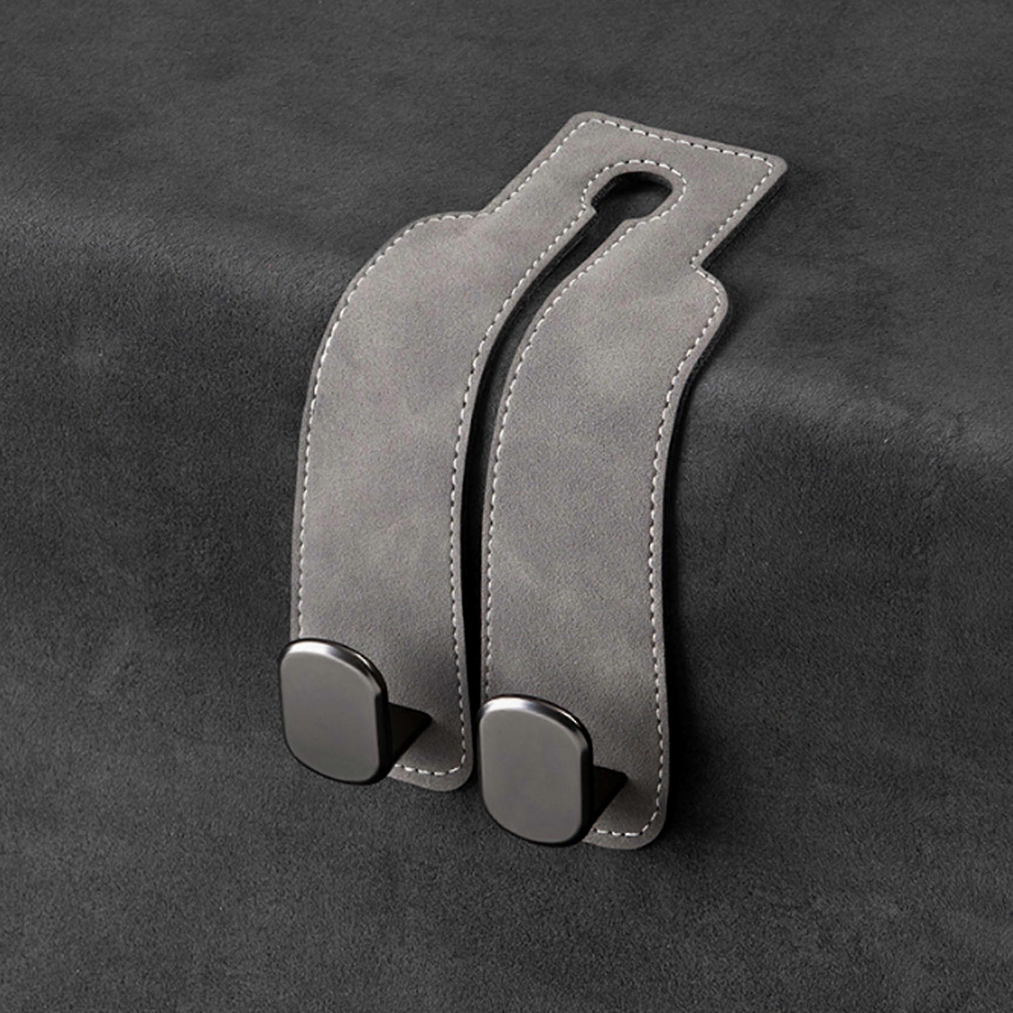 2-in-1 Universal-kopfstützenhaken Fürs Auto, Doppelclips Für Handtaschen, Rucksäcke, Hängeaufbewahrung, Rücksitz-organizer
