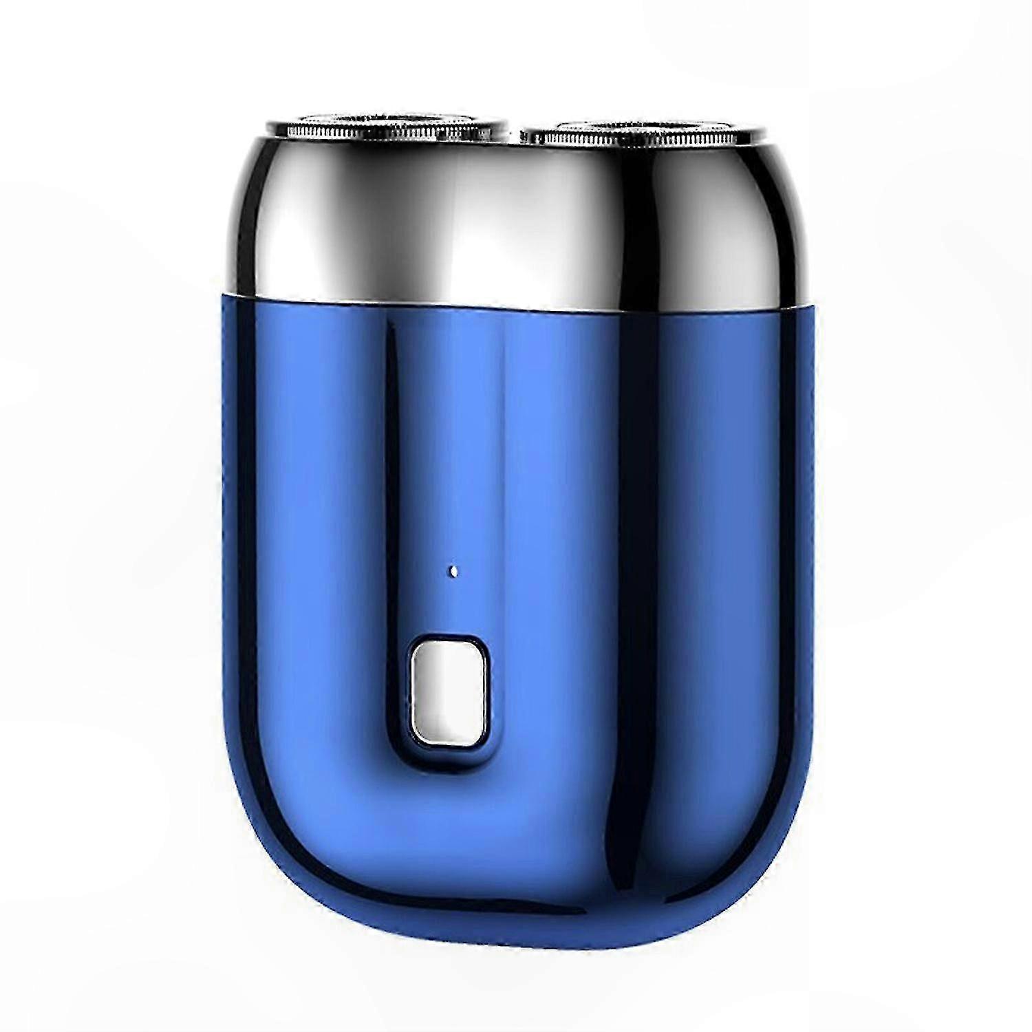 Wiederaufladbarer Mini-usb-doppelkopf-elektrotrimmer Für Herren, Tragbarer, Wasserdichter Rasierer, Haar- Und Barttrimmer, Abwaschbar, Schnellladefunktion