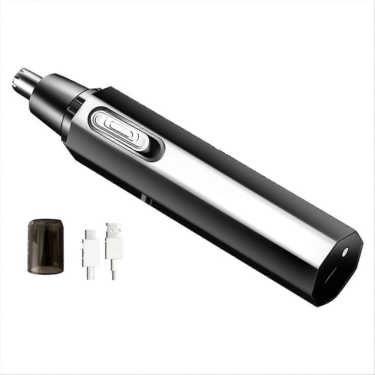 Nasen- Und Ohrhaartrimmer Für Männer, Usb-wiederaufladbar, Nasen- Und Ohrhaarentfernung, Präzisionsrasierer, Schnellladefunktion, Pflegegerät Für Männer.