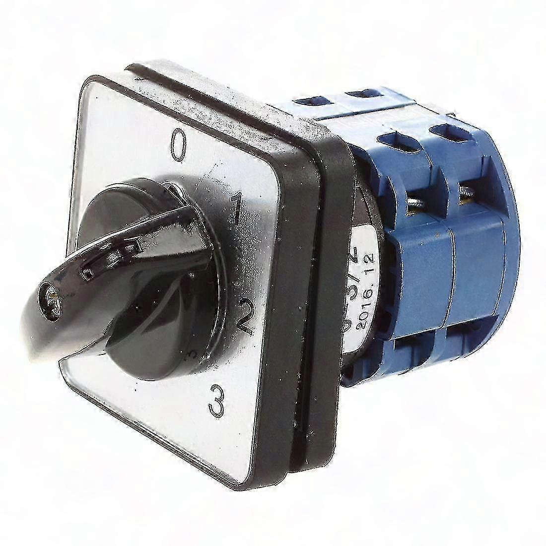 660v 20a Drehnockenschalter, 6 Anschlüsse 4 Positionen, Industrieller Umschalter, Robustes Gehäuse, Professioneller Einsatz.