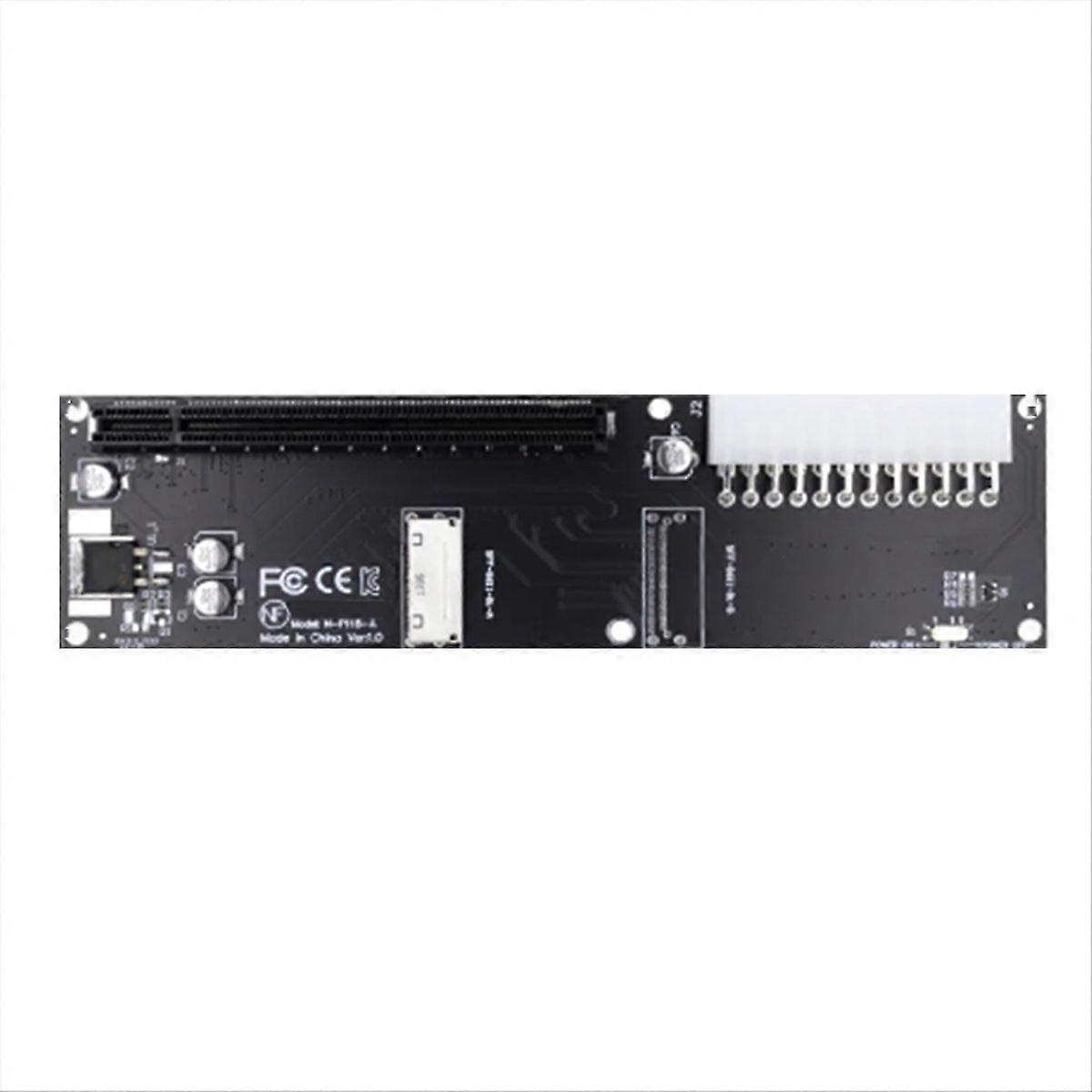 Pcie X16 Auf Oculink Sff-8612 8x Adapter, Pci-express-karte Für Externe Verbindung, Hochgeschwindigkeitsschnittstelle, Kompatibel Mit Servern Und Workstations, Kompakte Bauform, Kabellos, Robust