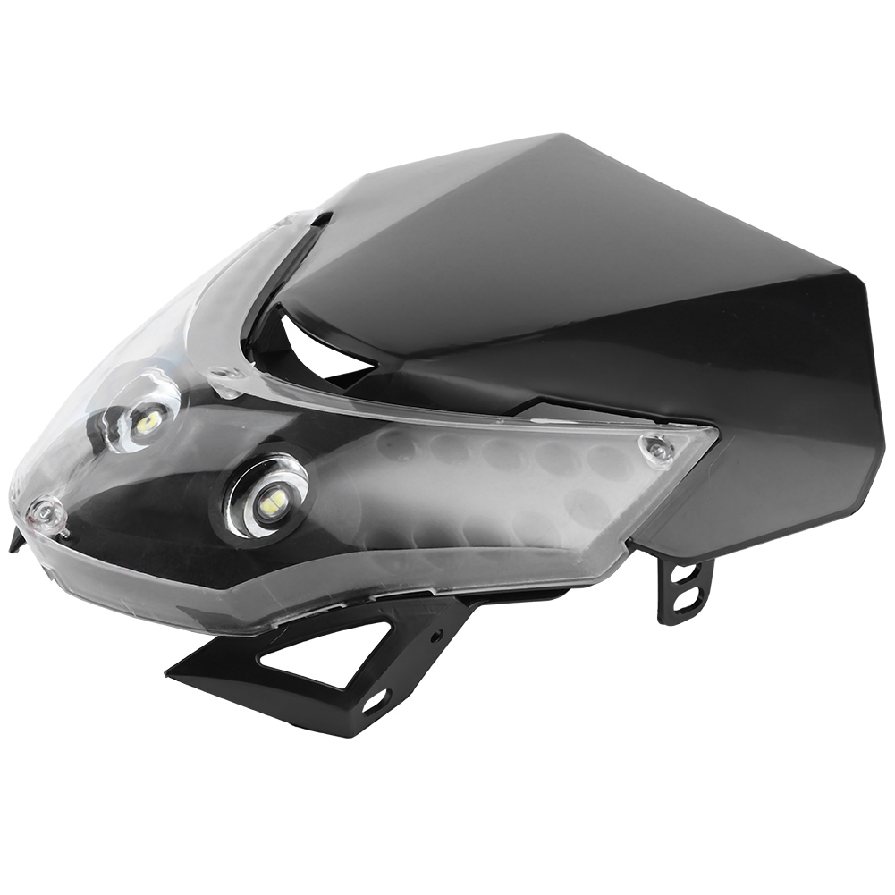 Universeller 12-v-dc-led-scheinwerfer Für Custom-motocross, Sportverkleidungsbeleuchtung Und Offroad-motorräder.