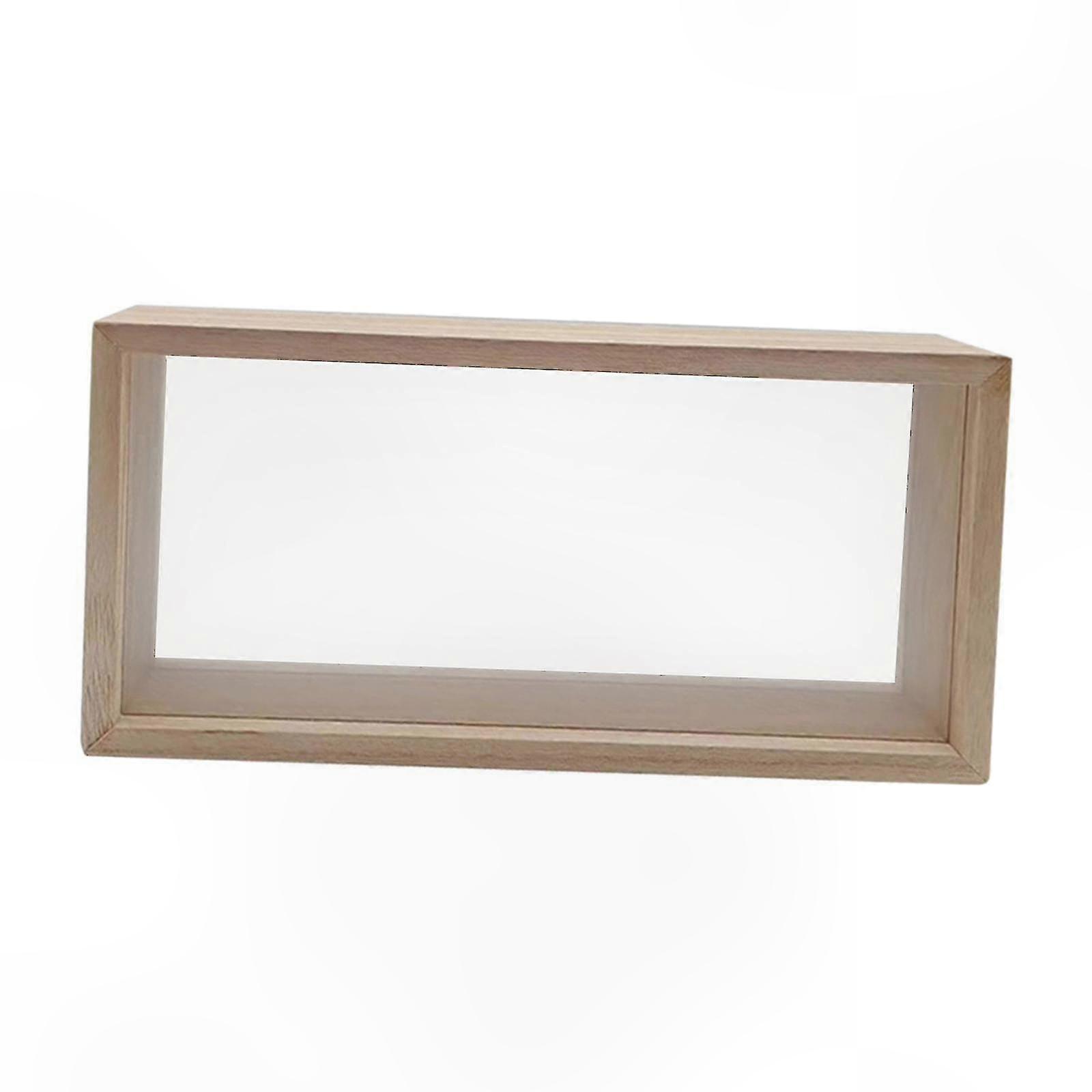 Dekorativer Schattenkastenrahmen Zur Präsentation Von Kunstwerken Und Sammlerstücken, Elegante Wandvitrine Für Souvenirs Und Kreationen