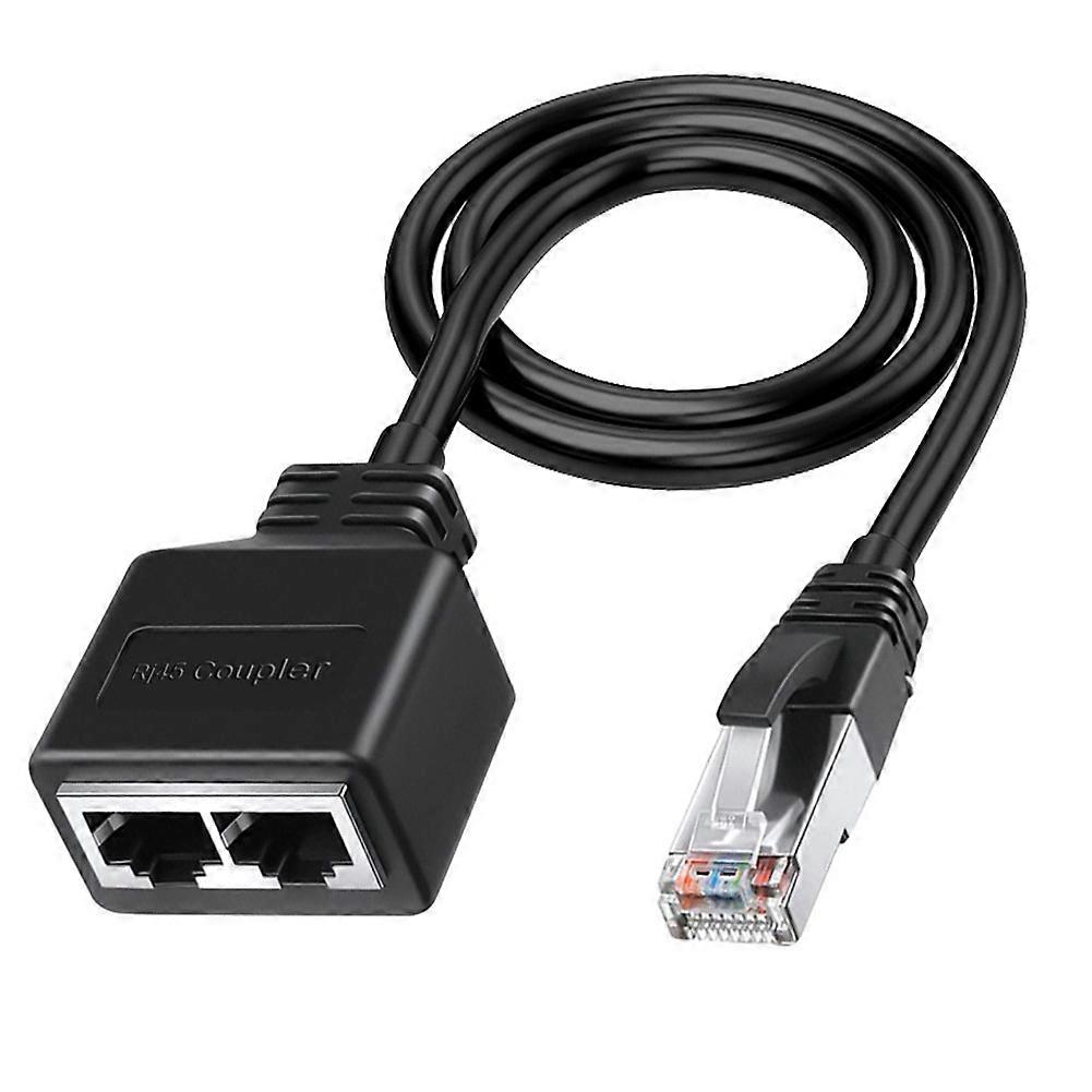 Rj45-stecker Auf 2 Buchsen Ethernet-lan-adapter, Verbindungssplitter