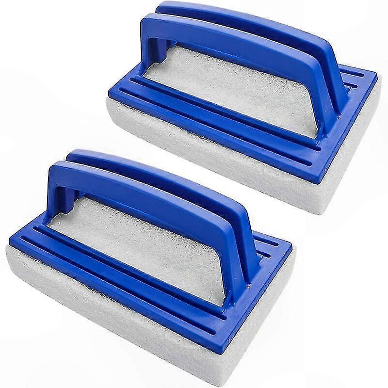 Set Mit 2 Poolreinigungsbürsten Für Wasserlinie Und Wände Robuste Kunststoff-scheuerbürste Für Pools, Whirlpools Und Badewannen