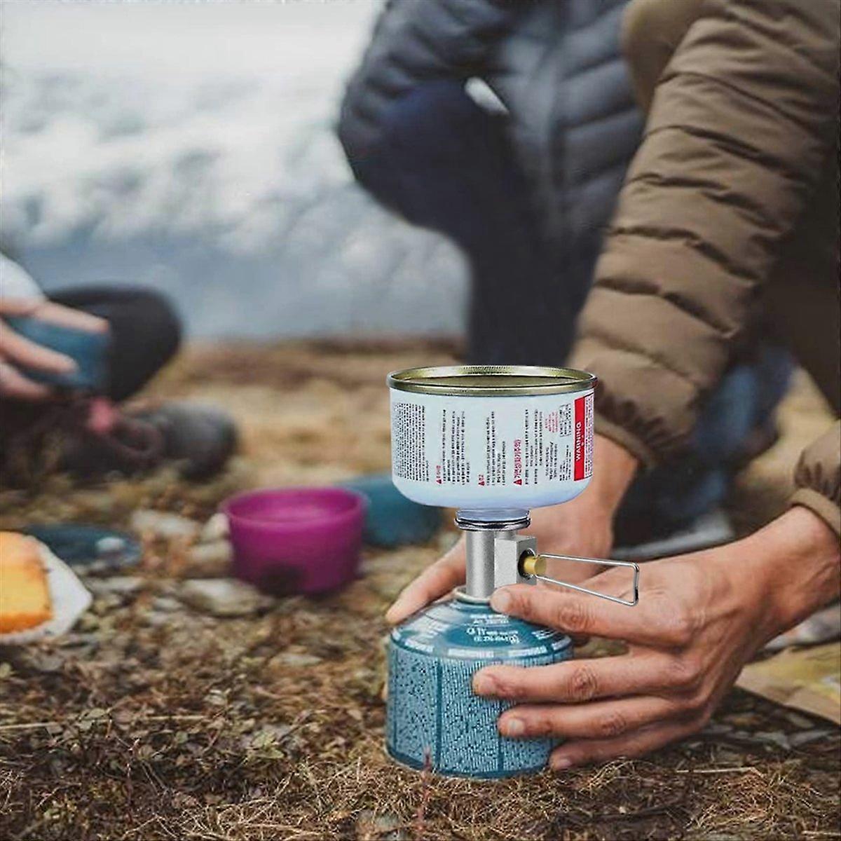 Campingaz Gaskartuschen-nachfülladapter, Flaschenkonverter Mit Sicherheitsventil, Brennstoffsparer, Universelles Nachfüllset Für Kocher Und Laternen, Modell A