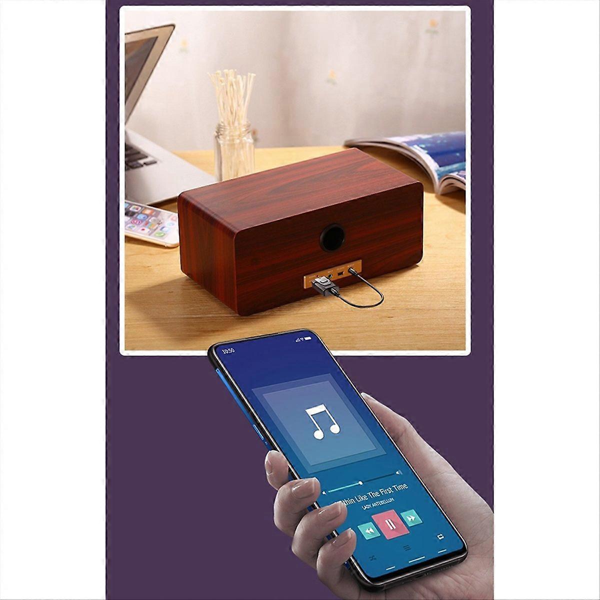 Bluetooth 5.0 Usb-audio-transmitter-receiver 4-in-1-adapter, Kompatibel Mit Fernseher, Pc, Kopfhörern, Lautsprechern, Drahtlose Übertragung Und Empfang, Stabile Verbindung, Vielseitig.
