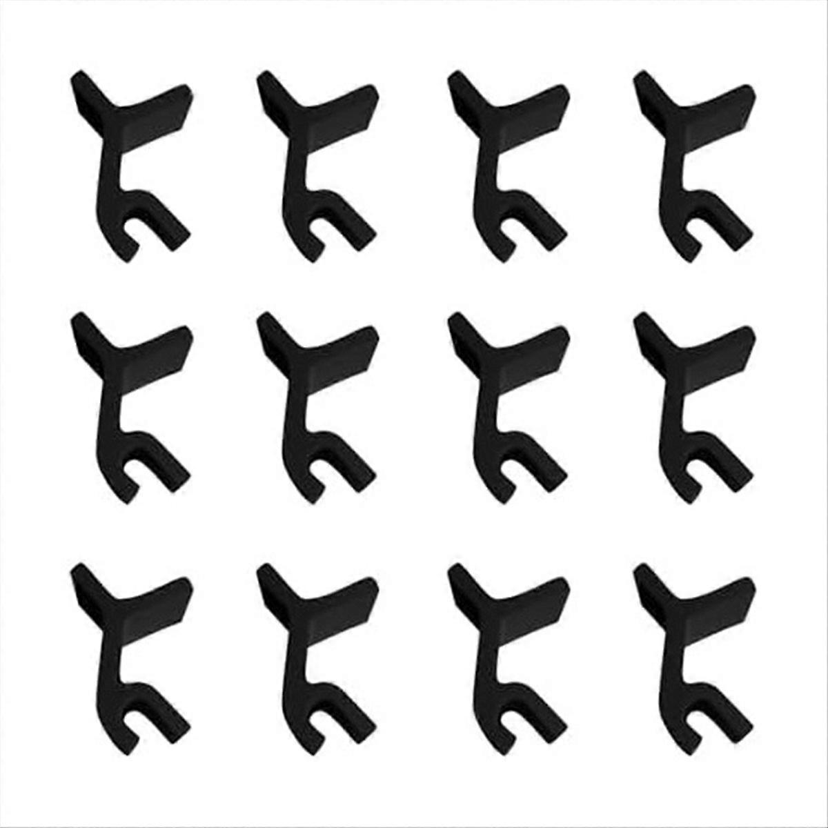 12 Stapelbare Backblechhalterungen, Kühlgitter Für Backbleche, Set Mit 12 Stahl-trennwänden, Backplatz-organizer