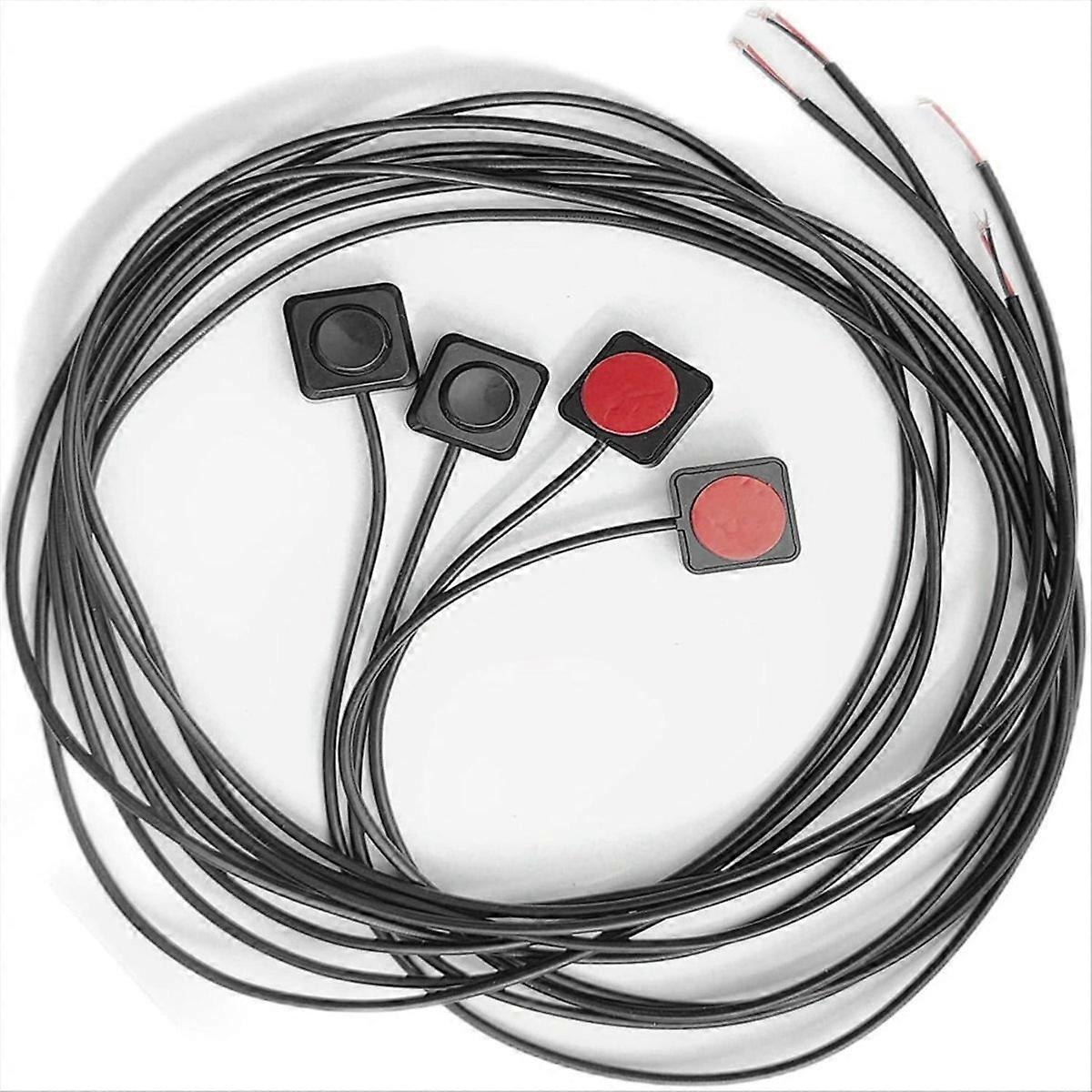 4-teiliger Impulsschalter, Momentan-ein/aus-drucktaster Für Elektrische Stromkreise, Temporäre Steuerung, No/nc-kontakt, Für Heimwerker- Und Reparaturarbeiten.
