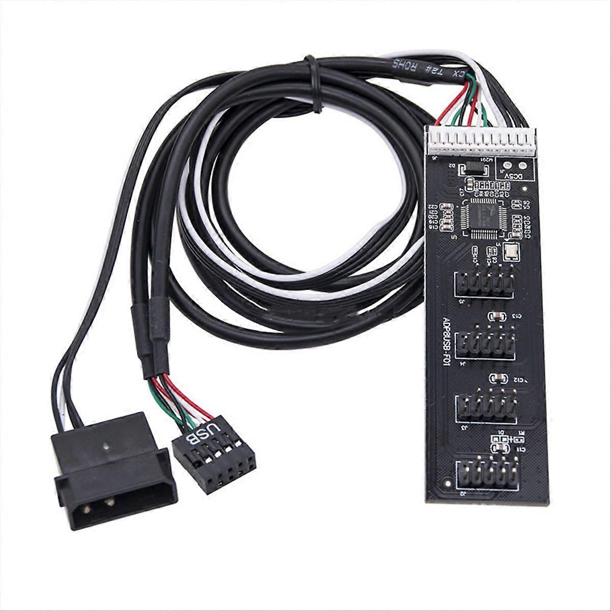 Ide-schnittstellen-hub-splitterkabel-adapter Für Pc-motherboard-anschluss