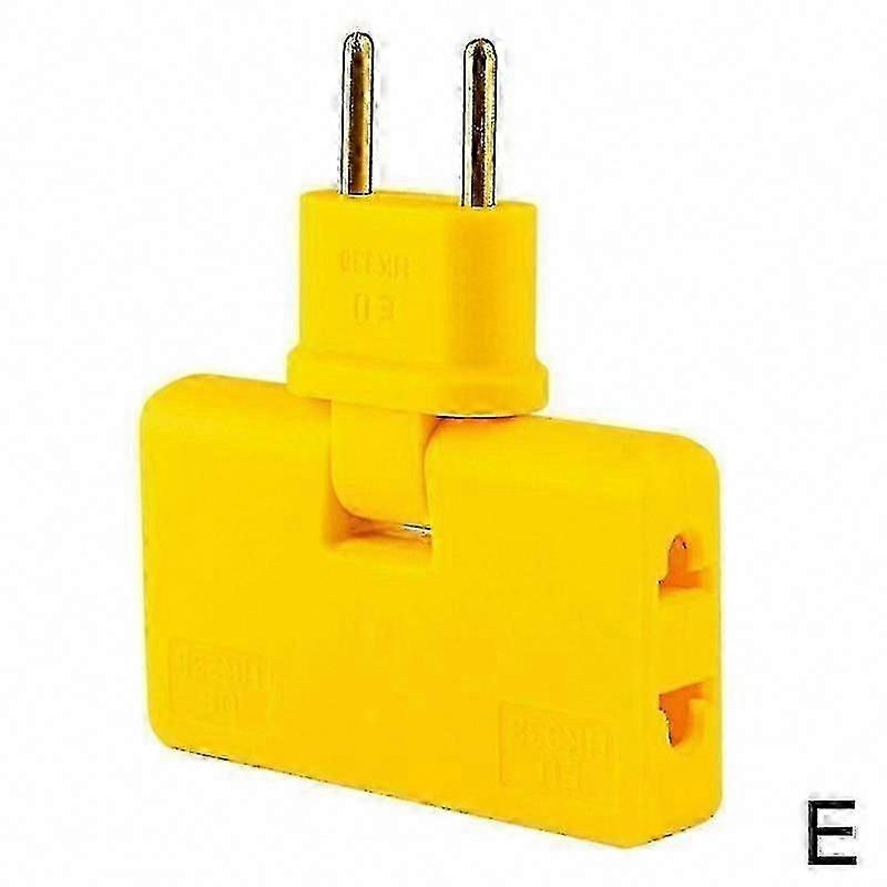180° Drehbarer Eu-netzadapter, 3-in-1-mehrfachsteckdose, Mini-funksteckdosenverlängerung, Leichter, Kompakter Sockel, Schnellladefunktion