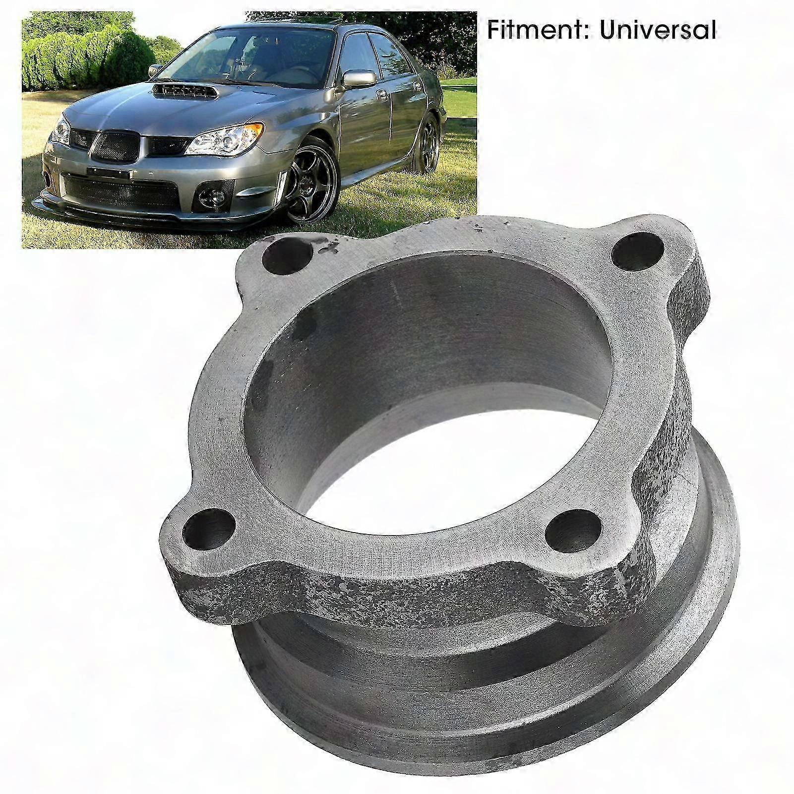 4-loch-turbo-downpipe-flansch Mit Vb-band-montageadapter, 2,5-zoll- Bis 3-zoll-universal-abgaskrümmer, Edelstahl