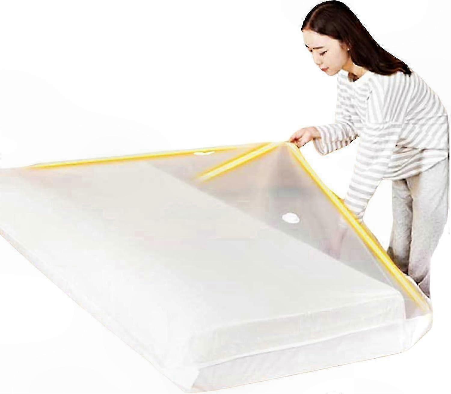 Riesige Vakuum-aufbewahrungsbeutel 220 X 100 Cm, Wasserdichte Abdeckung Für Matratzen Und Kleidung, Ideal Zum Transport Und Zur Lagerung Von Schaumstoff, Wiederverwendbares Set