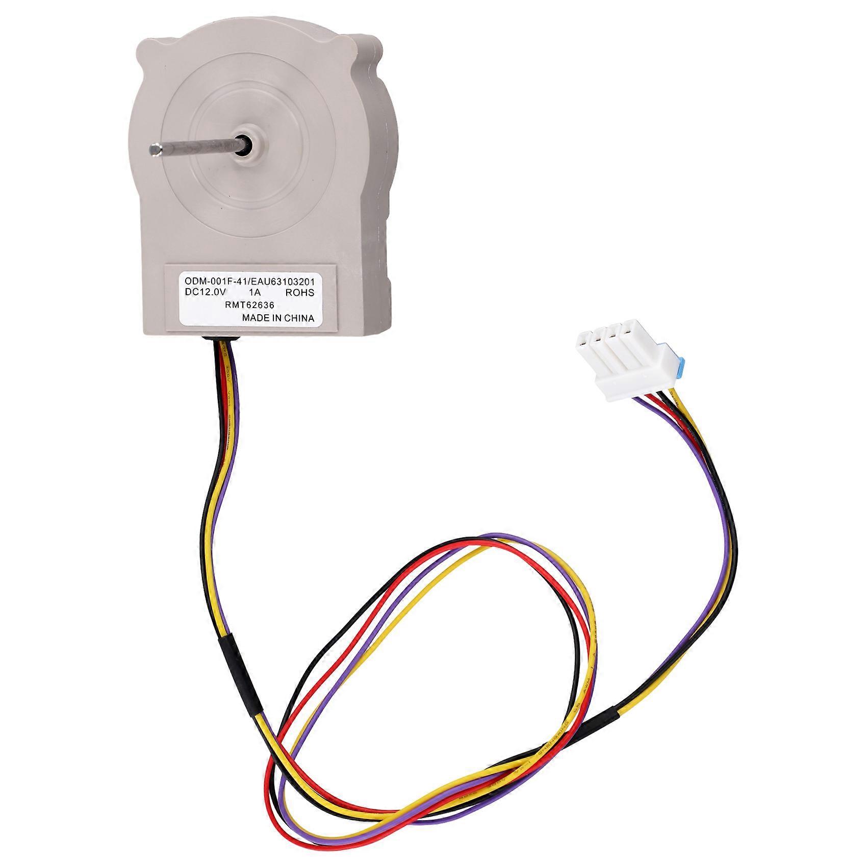 Eau63103201 Verdampfermotorlüfter Für Kühlschrank, Kompatibles Ersatzteil, Leiser Innenlüfter, 12v, Einfacher Austausch, Originalzubehör.