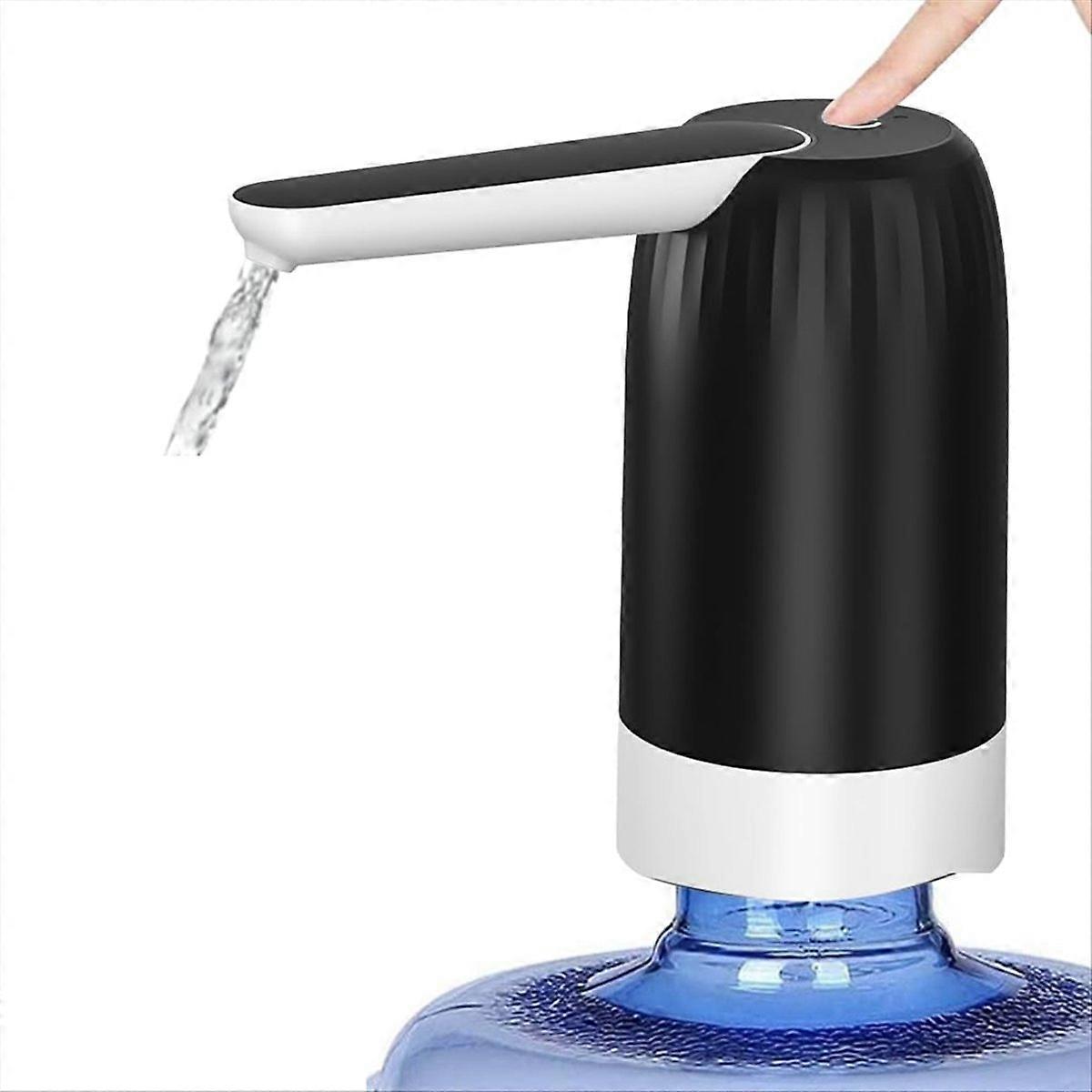 Tragbarer Wasserspender Mit 5 Gallonen Fassungsvermögen, Flaschenwasserpumpe, Praktischer Wasserhahn, Geeignet Für Camping Und Zuhause, Nachfüllbarer Wassertank.