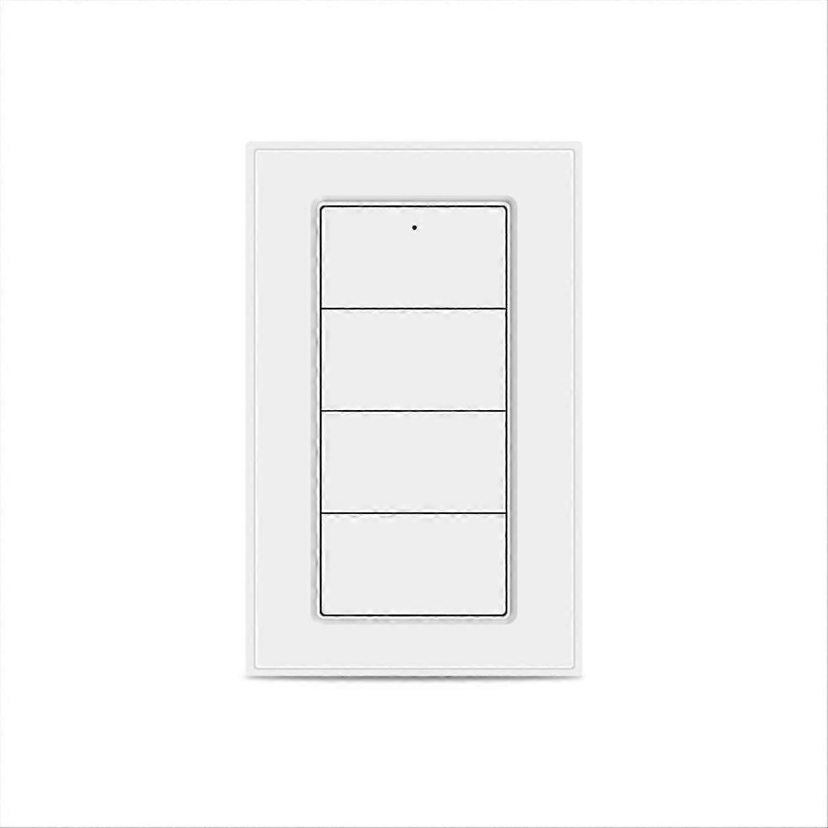Tuya 4-tasten-zigbee-funkschalter, Intelligente Szenensteuerung, Steuerung Per Smart Life App, Komfortable Hausautomation