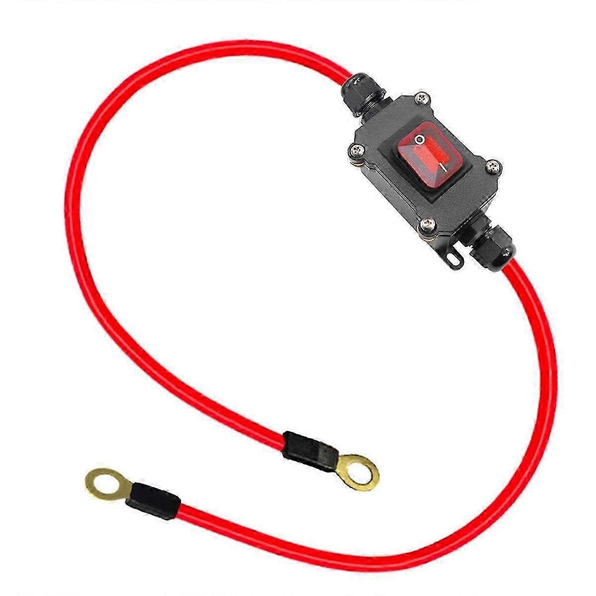 Wasserdichter Dpst-schalter, 12 V, 25 A, Schnellanschluss, Ip67, Doppelseitige Verdrahtung, Dc 12–24 V, Ein-/ausschalter