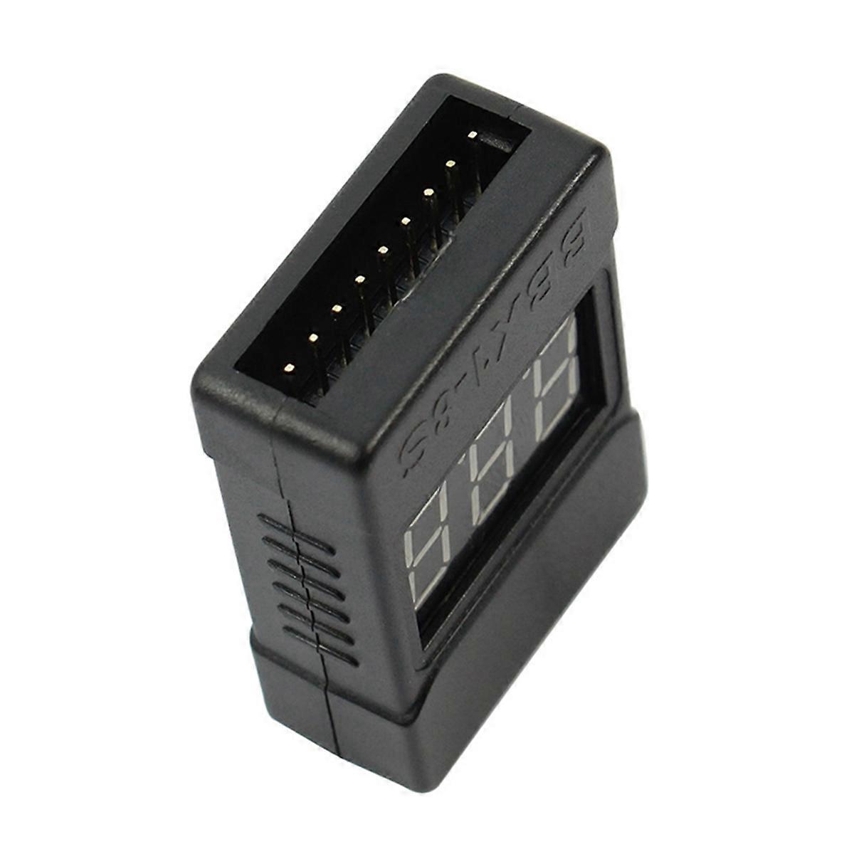 Bbx1-8s 2-in-1 Lipo-akkuspannungstester Für 1-8s-akkus Mit Schutzkoffer