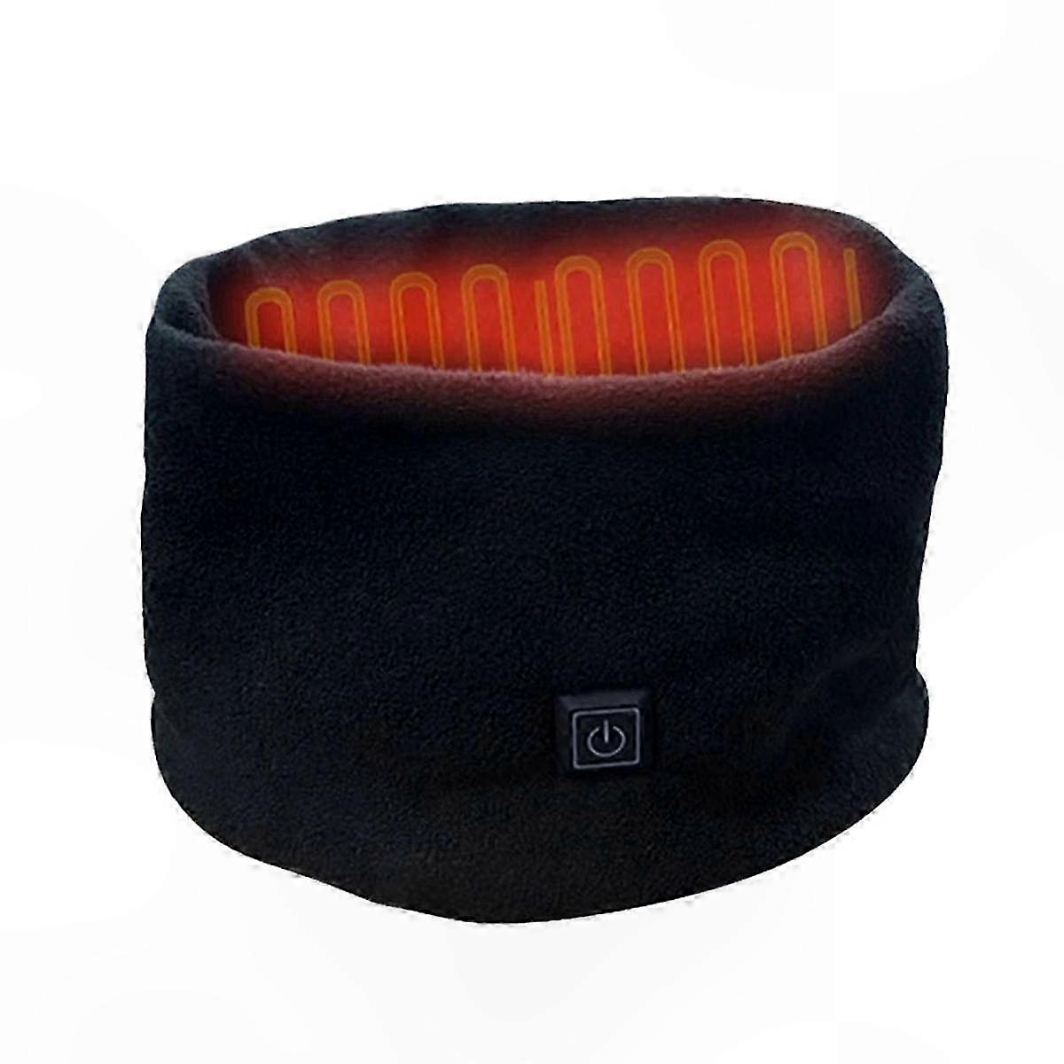 Wärmender Nackenwärmer, Usb-wiederaufladbare Heizung, 3 Heizstufen, Winterfleece-schal, Kälteschutz, Weicher Neoprenkragen.