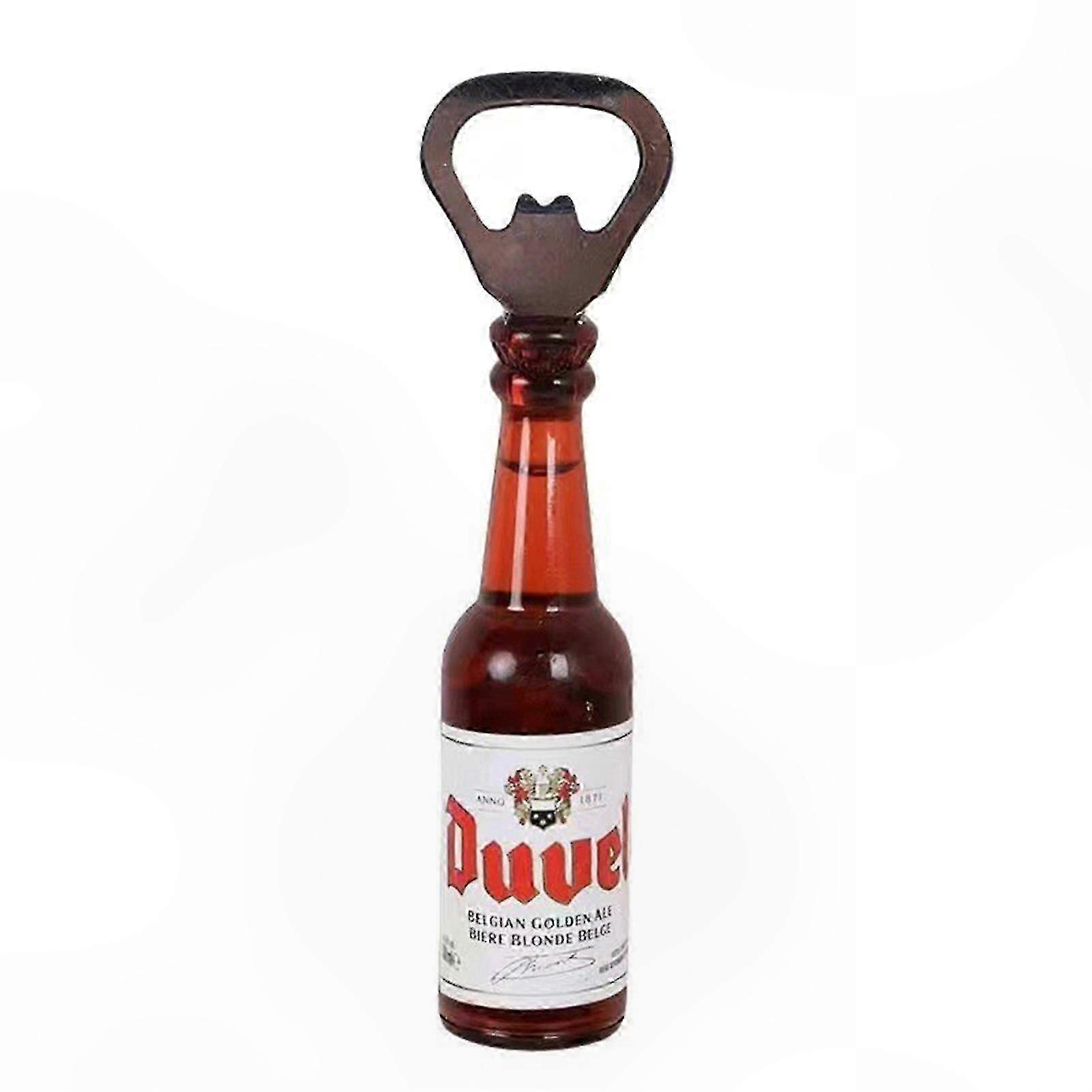 Magnetischer Flaschenöffner Im Vintage-stil Mit Kühlschrankaufkleber Für Bier- Und Getränkeliebhaber