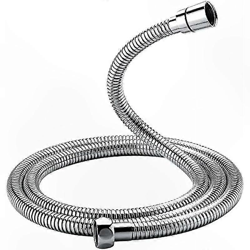 Flexibler Duschschlauch Aus Verchromtem Edelstahl, 1,5 Meter, Knick- Und Verdrehfest, Universeller G1/2-anschluss, Robust Und Langlebig