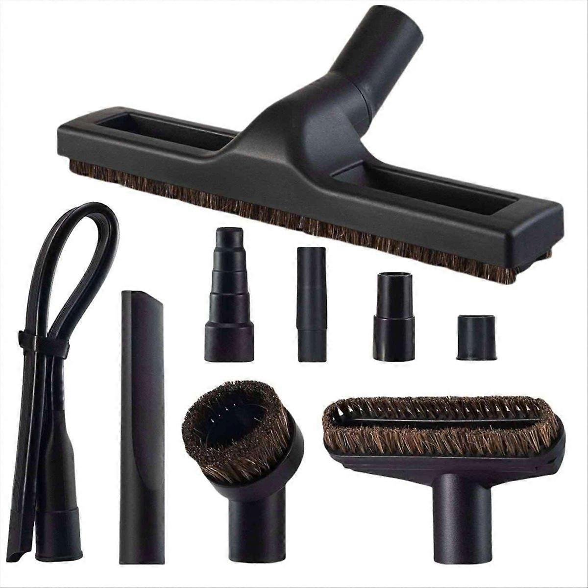 9-teiliges Universal-reinigungsset, Staubsaugerdüse/bürste/cremedüse