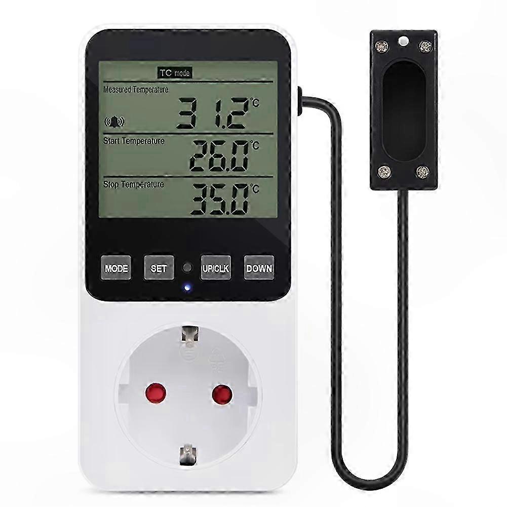 Intelligenter Digitaler Thermostat Zur Temperatur- Und Feuchtigkeitsregelung, Heiz- Und Kühlfunktionen, Präzise Steuerung
