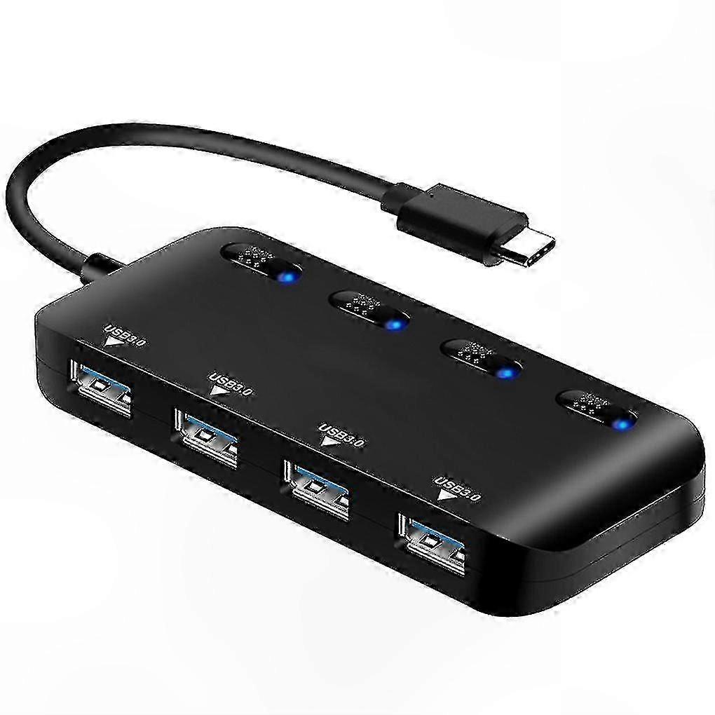 Usb 3.0 Hub Mehrfachanschluss Für Computer Hochgeschwindigkeits-mehrfachanschlüsse Für Pcs Kompaktes Design Für Optimale Konnektivität