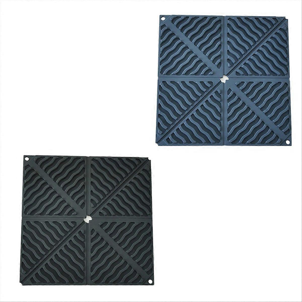 Isolierendes, Faltbares Platzset, Wiederverwendbarer Untersetzer, Thermotischdeckenschutz, 6er-set, Rutschfest Und Waschbar, Ideal Für Den Täglichen Gebrauch Und Besondere Anlässe.