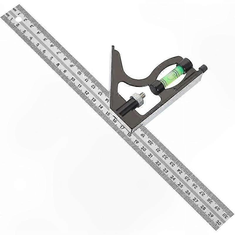 300-mm-winkelmesser Aus Edelstahl, Präzises Messwerkzeug Für Professionelles Anreißen Und Markieren