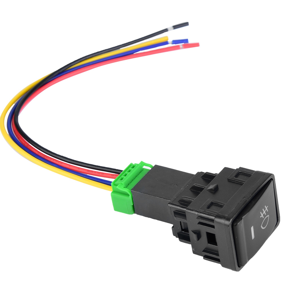 12v 4-poliger Led-beleuchteter Drucktaster, Lichtstrahl Mit Hintergrundanzeige.