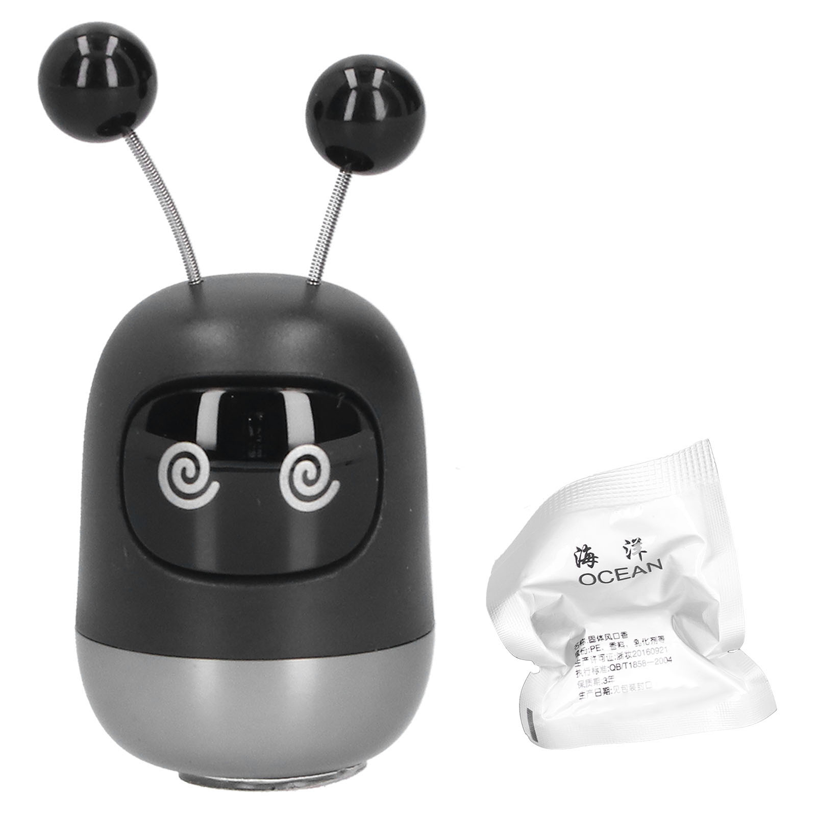 Auto-deo, Dekoration Mit Cartoon-roboterduft, Gehäuse Aus Aluminiumlegierung, Typ 1