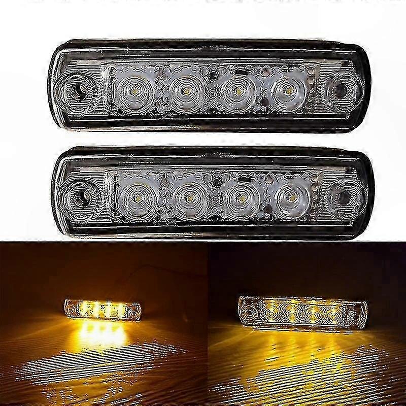 2 Stück 24v Led-sonnenblendenleuchten Für Man Tgx Tgl Tgs Lkw - Art.-nr. 81252606121, Kabinenbeleuchtung