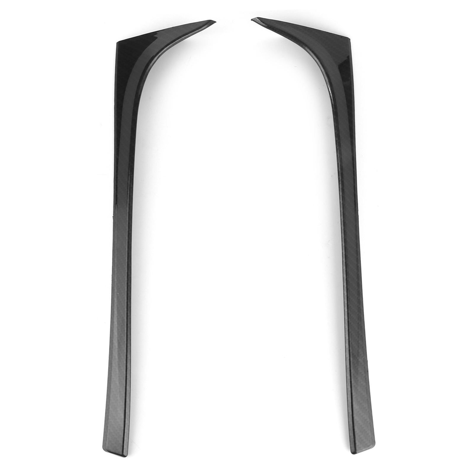2-teiliger Heckseitenspoiler In Carbonfaser-optik Für Vw Golf Mk7 Gtd R 2014-2018
