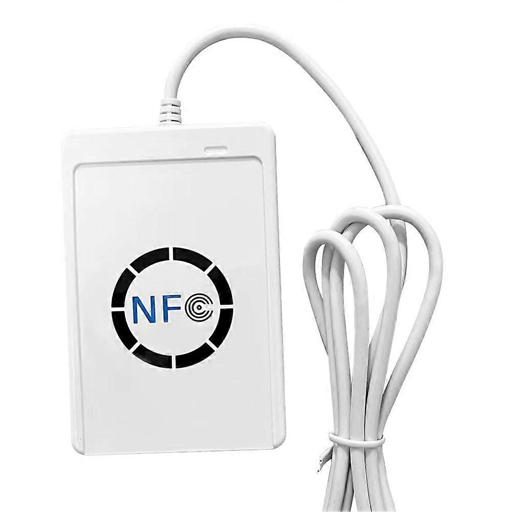 Acr122u Kontaktloser Rfid-kartenleser, Smartcard-kopierer, Nfc-ausweisduplikator, Zugangskarten-klonwerkzeug, Iso 14443-konform, Usb-version, Für Den Professionellen Und Privaten Gebrauch.