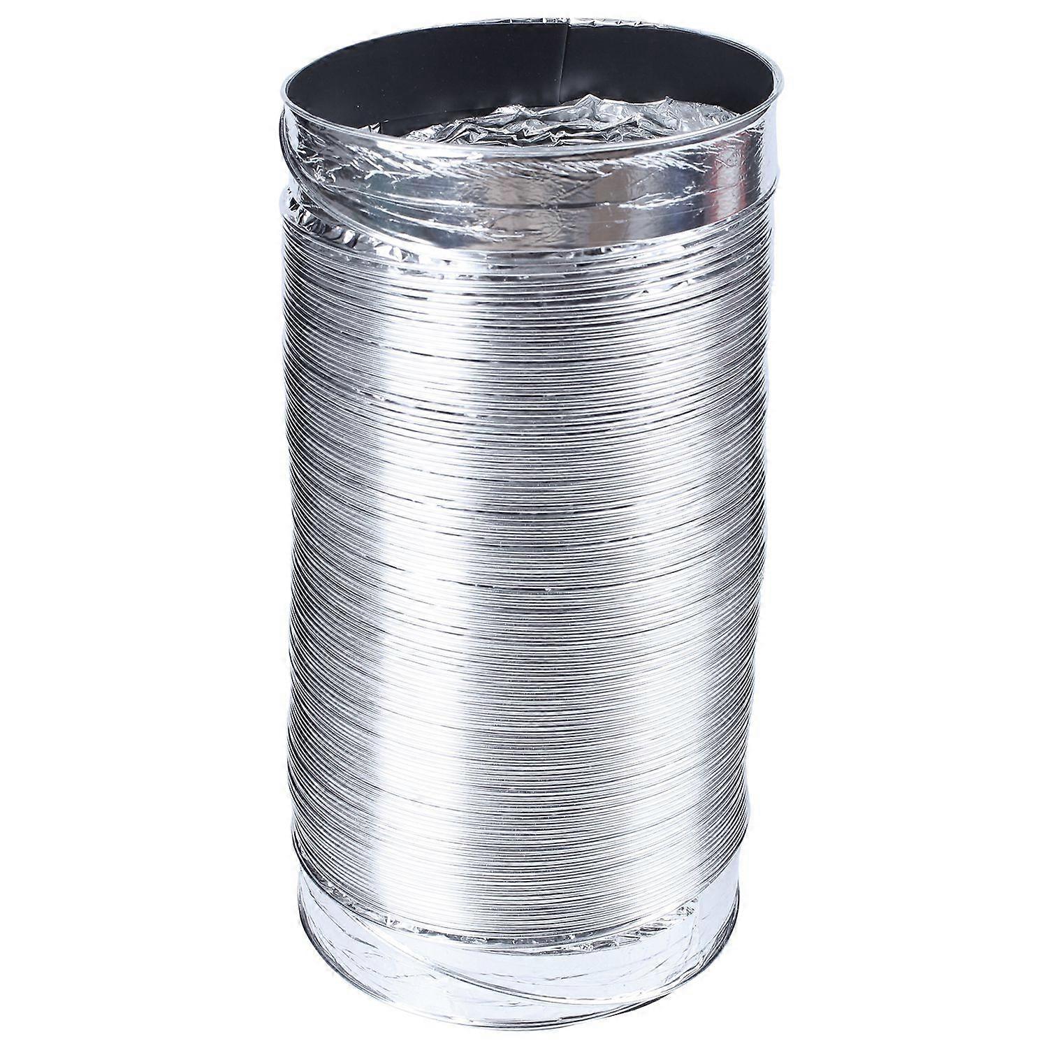 Flexibler Aluminiumschlauch 3 M, Durchmesser 100 Mm/4 Zoll, Frischluftzufuhrrohr, Hochleistungs-lüftungsschlauch, Luftaustauschsystem, Gesamtlänge 3 Meter, Für Den Innenbereich.