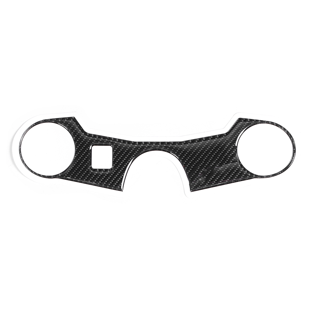 Motorradaufkleber Aus Kohlefaser Für Suzuki Gsxr1000 (2005–2006) – Obere Vordere Gabelbrücke – Dreieckiger Lenkeraufkleber