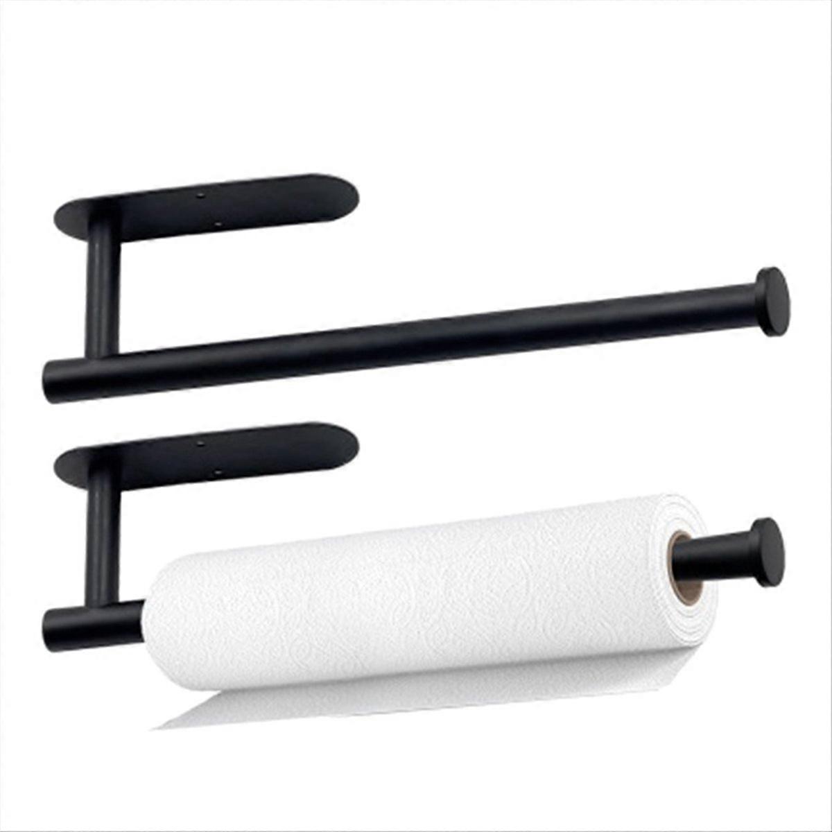 Set Mit 2 Mehrzweck-papierhandtuchhaltern, Wand- Oder Klebemontage
