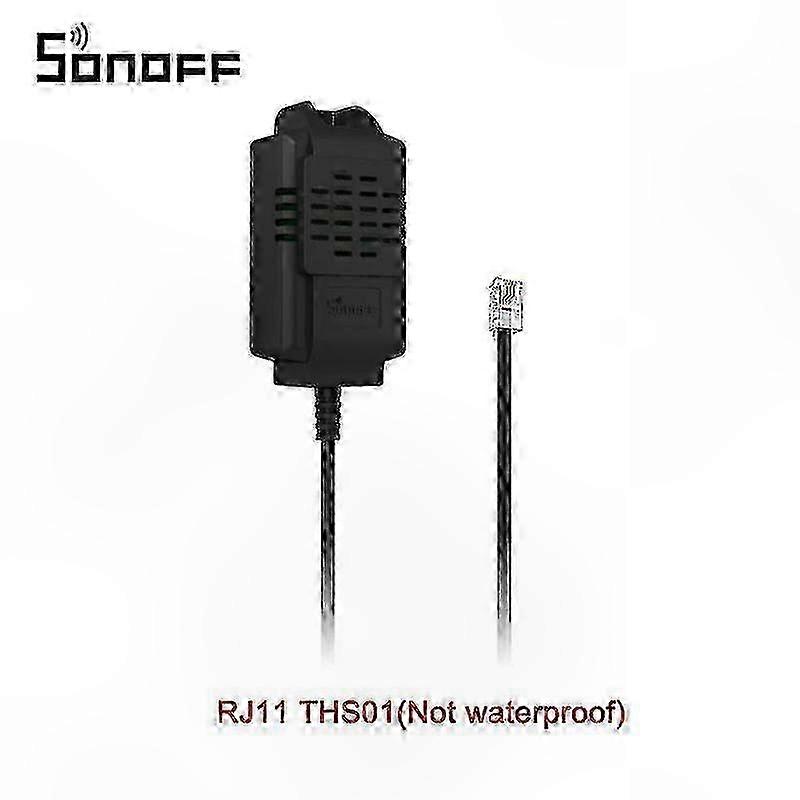 Temperatur- Und Feuchtigkeitssensor Mit Rj11-adapter Und Verlängerungskabel Für Die Smart-home-automatisierung