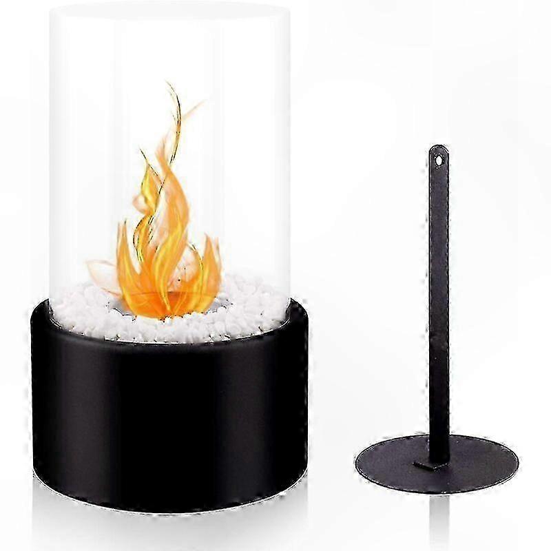 Tragbarer Ethanol-kamin In Runder Form, Bioethanol-tischkamin Im Runden Design