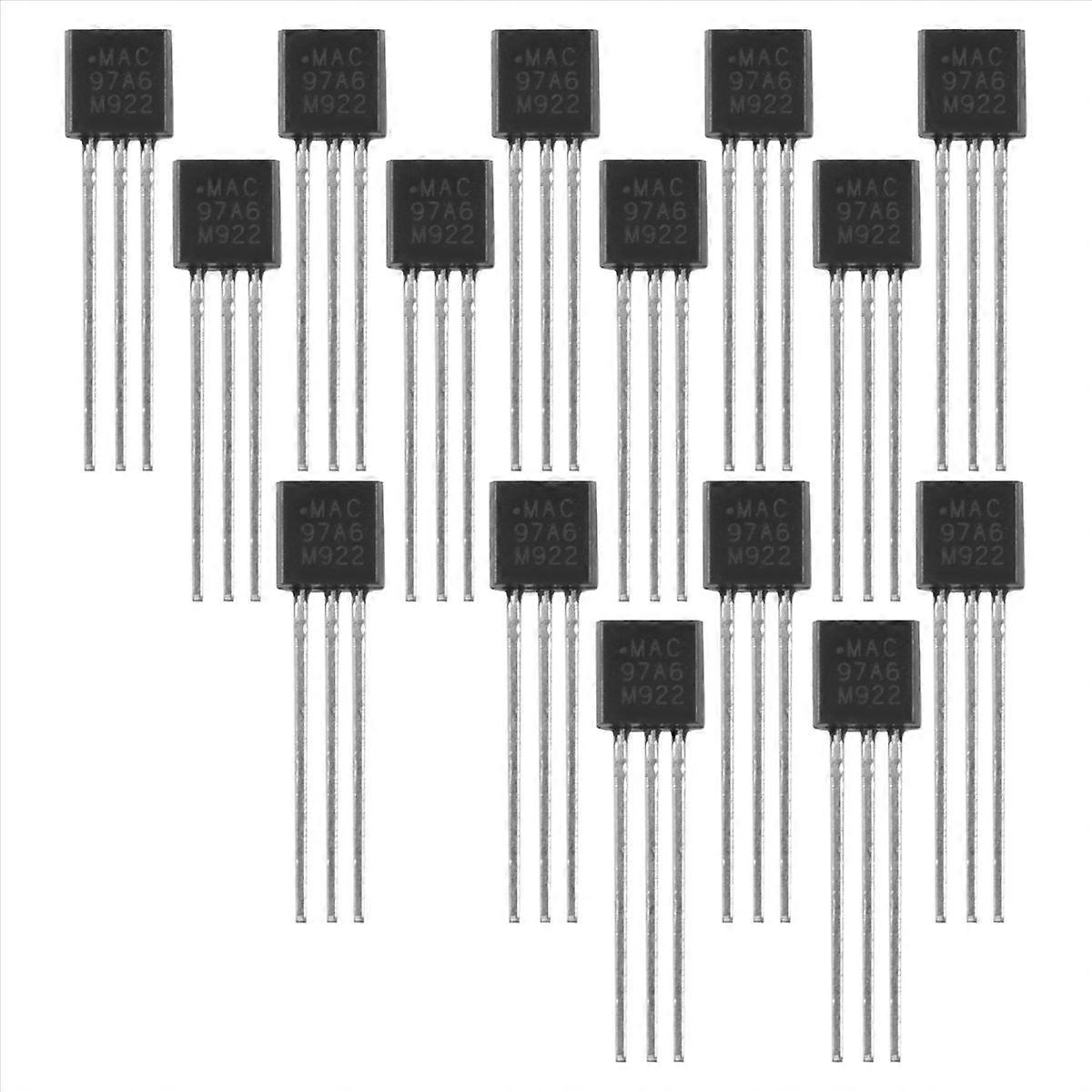 15 Stück Mac97a6 97a6 Triac Bidirektionaler Thyristor 600v 1a Los