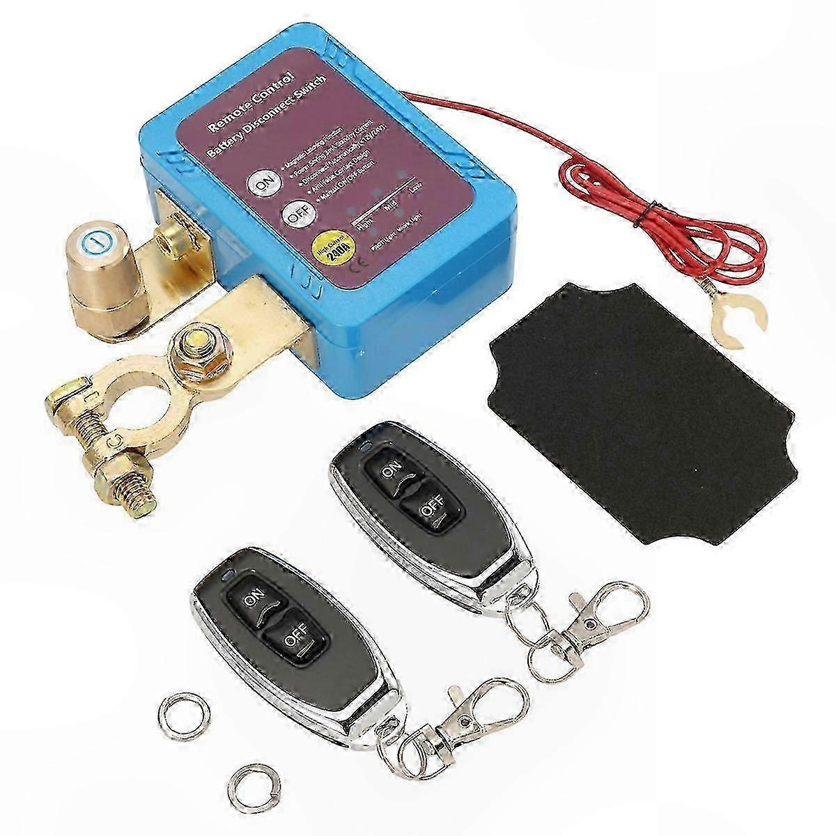 12v 240a Batterietrennschalter, Modell D Mit Automatischer Abschaltung, Fernbedienungsschalter Für Fahrzeuge