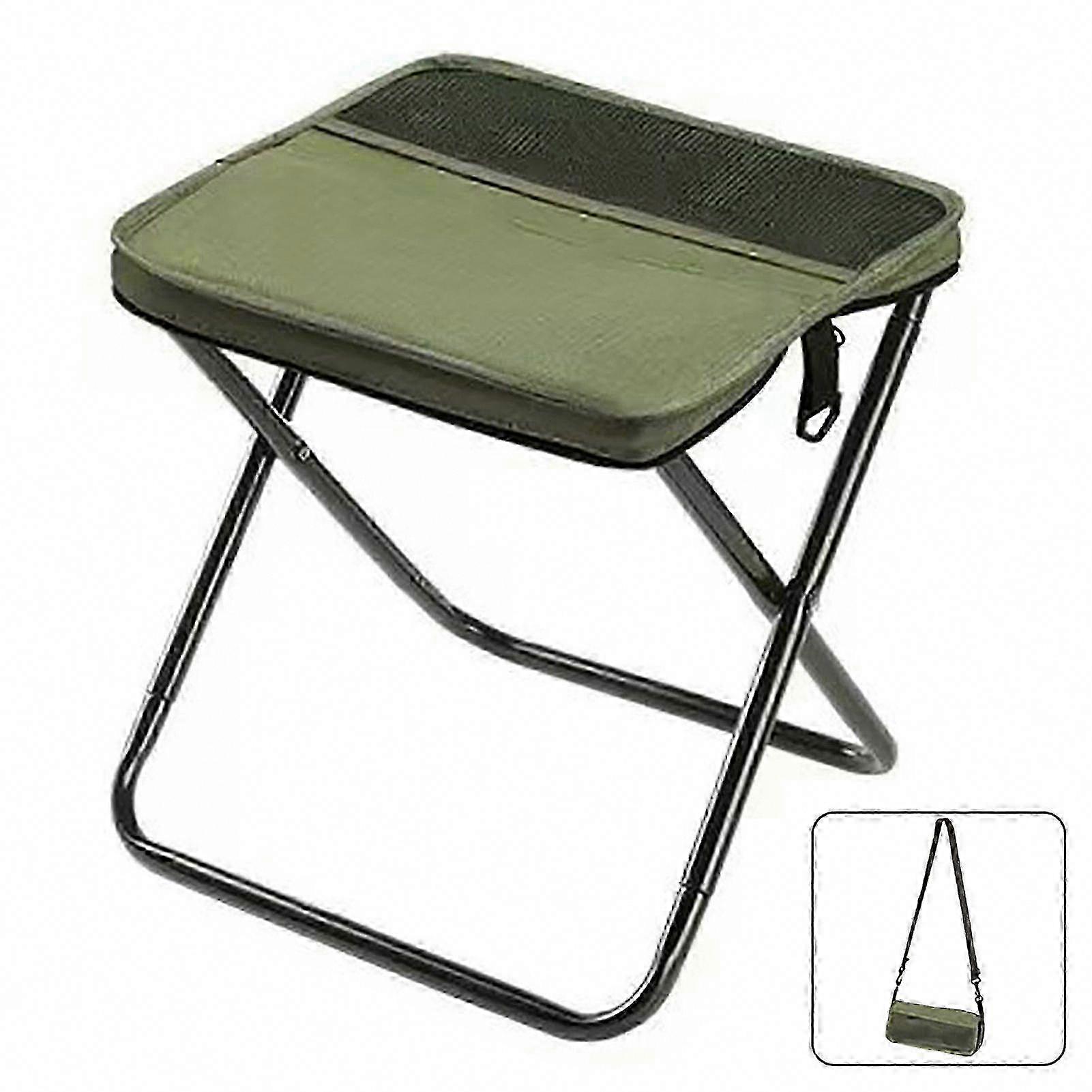 Klappbarer Campinghocker Mit Tasche: Leichter, Tragbarer Stuhl Zum Wandern, Angeln Und Picknicken.