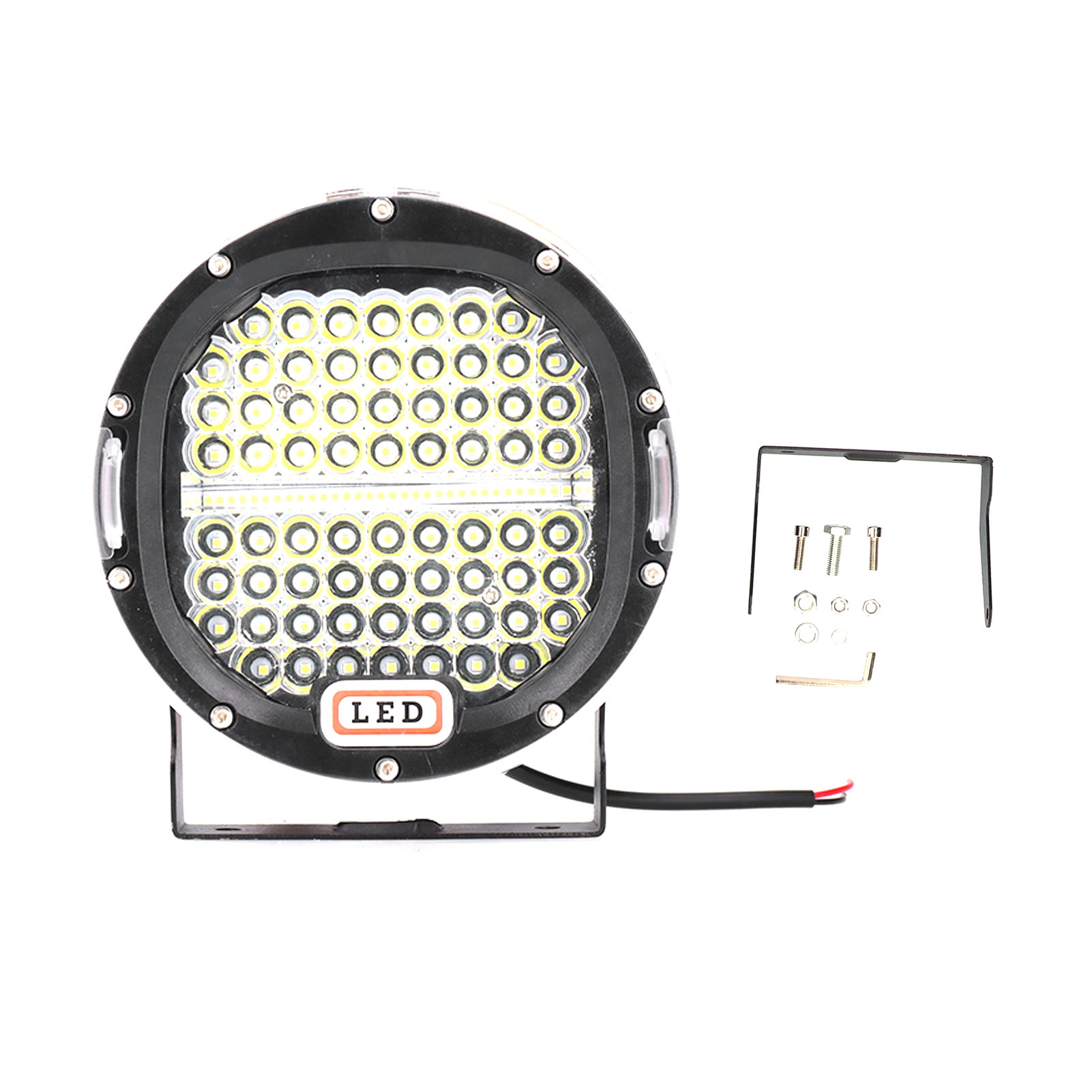Runder 7-zoll-scheinwerfer, 300 W, 30000 Lm, 6000 K, Ip68 Wasserdichter Hochleistungs-flutlichtstrahler