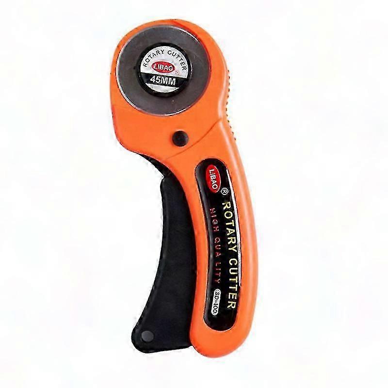 Professioneller Rollschneider 2024, Radmesser Für Leder Und Stoff, Kreisklinge Für Patchwork, Ergonomischer Griff Für Präzises Schneiden, Multifunktionales Heimwerkerwerkzeug.
