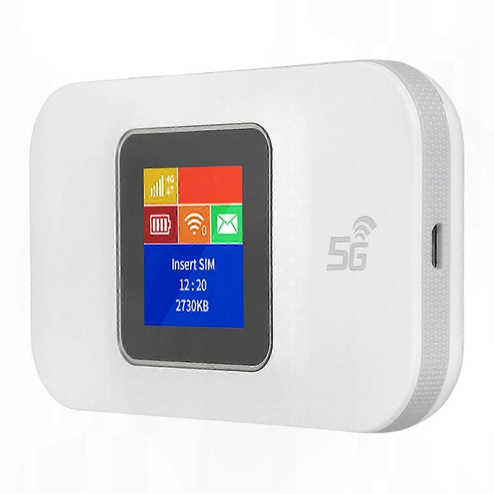 Tragbarer 4g-lte-mobilrouter, Wlan-modem Für Reisen Und Zuhause, Highspeed-internet-sharing