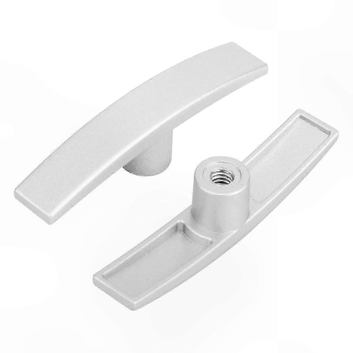 Satz Aus 2 Aluminium-t-griffen Für Wohnmobil-ablassventile, Kompatibel Mit Valterra T1003-6mn Systemen, Robuste Und Leichte Ersatzteile.
